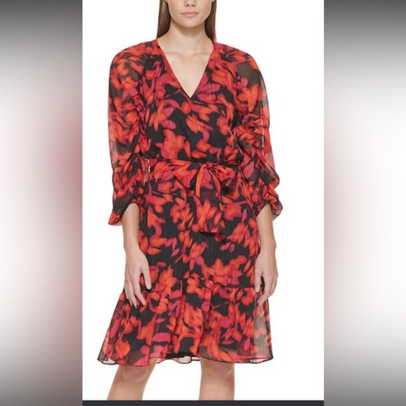 Calvin Klein Midi Dress - Picture 2 of 14